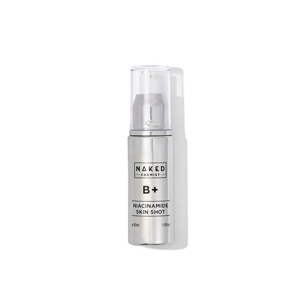 B+ Niacinamide Skin Shot — fades post-picking pigmentation from keratosis pilaris